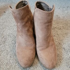 Tan bootie 8.5 size